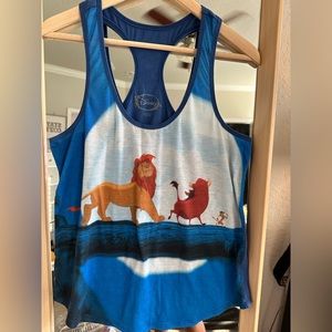 The lion King tank Simba Timon Tumbaa women’s tee size XL DISNEY ladies girls